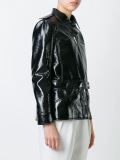 varnished military jacket 