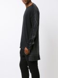 contrast back longsleeved T-shirt