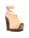 ankle strap mules