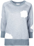 clouds patch sweatshirt