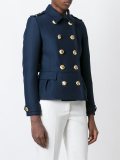 double breasted military jacket