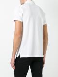 logo print polo shirt