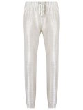 metallic trousers