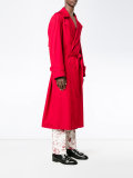 reversible embroidered coat