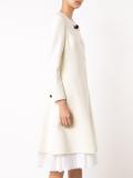 flared mid coat