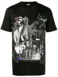placed printed t-shirt