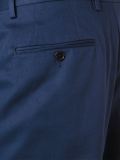 straight leg tailored trousers