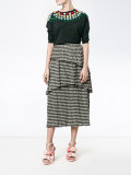 bow embellished knit
