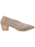 block heel pumps