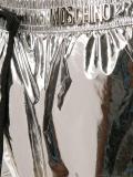 metallic swim shorts