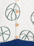beach ball intarsia cardigan 
