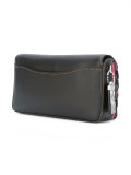 zip detail shoulder bag