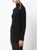 ribbed turtleneck sweater