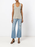 ribbed knit top