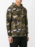zipped hoodie