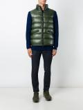 padded gilet