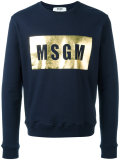 logo print sweatshirt 