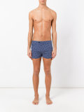 polka dot swim shorts 