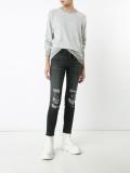 destroyed effect sweatshirt