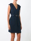 v neck dress