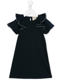 ruffled dress