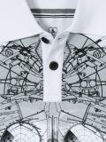 'Cyber Skull'polo衫