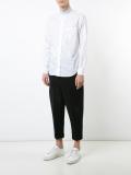 banded collar shirt 