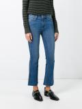 'Colette' cropped flared jeans