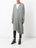 asymmetric long cardigan