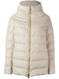 high neck zipped jacket