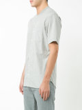 mandarin neck shortsleeved shirt