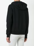 kangaroo pockets zipped hoodie