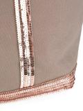 sequin embellished shopper tote