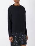 slit neck jumper