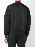 patch detail bomber jacket