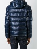 hooded padded jacket