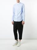 banded collar shirt 