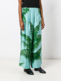 tropical print trousers 