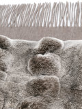 rabbit fur scarf 