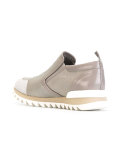sportschic textured sneakers