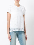 polka dot layer T-shirt 