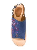 embroidered sandals