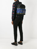 zipped backpack