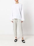 flared sleeves blouse
