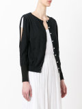 buttoned cardigan 