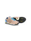 perforated lace-up sneakers
