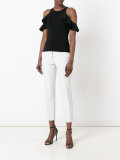 ruffle trim tank 