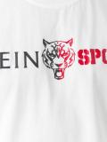tiger print T-shirt