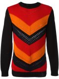chevron stripe jumper