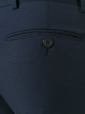contrast lapel suit